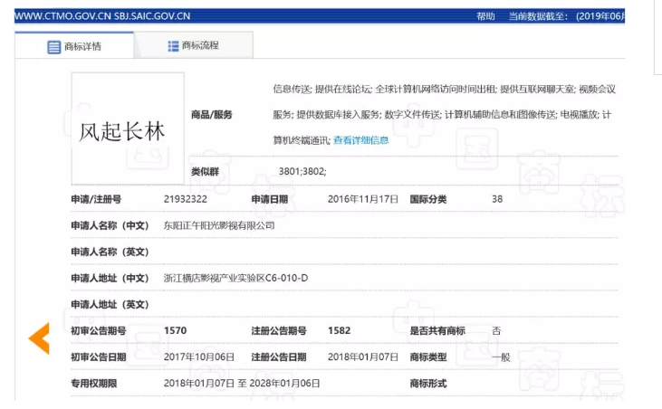 影視作品商標注冊？看看正午陽光是怎么做的？